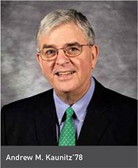Andrew M. Kaunitz.